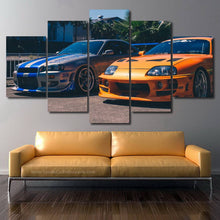 Charger l&#39;image dans la galerie, Fast &amp; Furious Canvas FREE Shipping Worldwide!! - Sports Car Enthusiasts