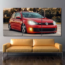 Charger l&#39;image dans la galerie, VW Golf MK6 GTI Canvas FREE Shipping Worldwide!! - Sports Car Enthusiasts