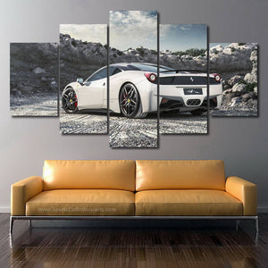 458 Canvas 3/5pcs FREE Shipping Worldwide!! - Sports Car Enthusiasts