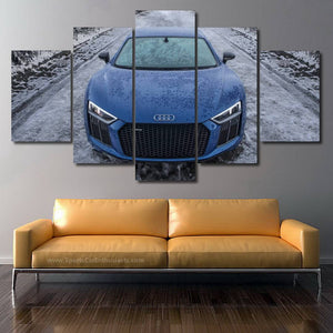 Audi R8 Canvas 3/5pcs FREE Shipping Worldwide!! - Sports Car Enthusiasts