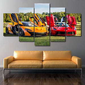 Hypercars Canvas 3/5pcs FREE Shipping Worldwide!! - Sports Car Enthusiasts