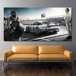 Porsche RSR Canvas FREE Shipping Worldwide!! - Sports Car Enthusiasts
