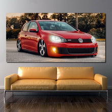 Charger l&#39;image dans la galerie, VW Golf MK6 GTI Canvas FREE Shipping Worldwide!! - Sports Car Enthusiasts