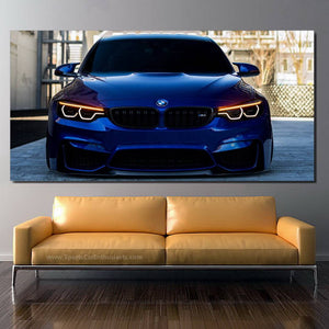 BMW F80 M3 Canvas FREE Shipping Worldwide!! - Sports Car Enthusiasts