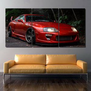Toyota Supra Canvas FREE Shipping Worldwide!! - Sports Car Enthusiasts