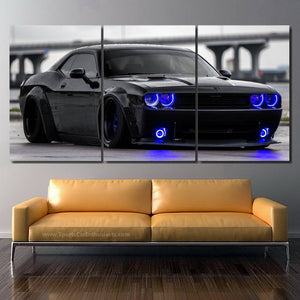 Dodge Challenger Canvas FREE Shipping Worldwide!! - Sports Car Enthusiasts