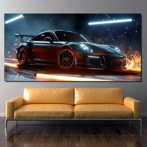 Porsche 911 Canvas FREE Shipping Worldwide!! - Sports Car Enthusiasts