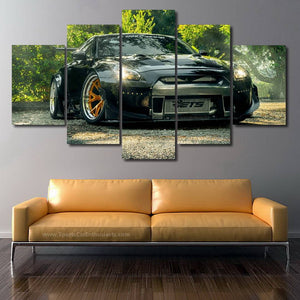 Nissan GT-R R35 Canvas 3/5pcs FREE Shipping Worldwide!! - Sports Car Enthusiasts