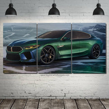 Charger l&#39;image dans la galerie, BMW M8 Gran Coupe Canvas 3/5pcs FREE Shipping Worldwide!! - Sports Car Enthusiasts