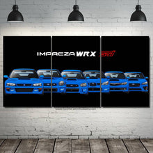Laden Sie das Bild in den Galerie-Viewer, Subaru Impreza WRX STI Evolution Canvas FREE Shipping Worldwide!! - Sports Car Enthusiasts