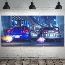 Load image into Gallery viewer, GT-R R34 &amp; Supra Canvas FREE Shipping Worldwide!! - Sports Car Enthusiasts