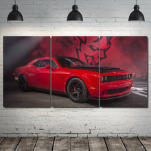 Load image into Gallery viewer, Dodge Challenger SRT Demon Canvas FREE Shipping Worldwide!! - Sports Car Enthusiasts