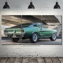 Charger l&#39;image dans la galerie, Ford Mustang Bullitt Canvas 3/5pcs FREE Shipping Worldwide!! - Sports Car Enthusiasts