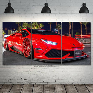 Lamborghini Canvas 3/5pcs FREE Shipping Worldwide!! - Sports Car Enthusiasts