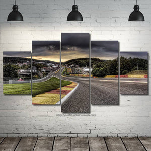 Spa Belgium 3/5pcs Canvas FREE Shipping Worldwide!! - Sports Car Enthusiasts