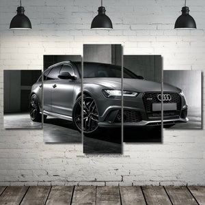 Audi RS6 Canvas 3/5pcs FREE Shipping Worldwide!! - Sports Car Enthusiasts