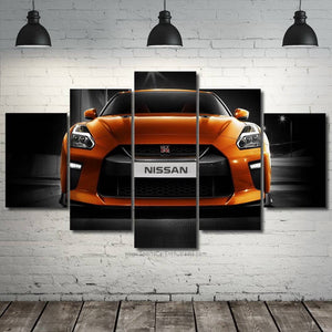 Nissan GT-R R35 Canvas 3/5pcs FREE Shipping Worldwide!! - Sports Car Enthusiasts