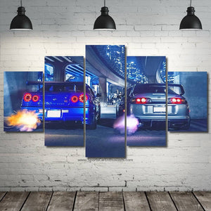 GT-R R34 & Supra Canvas FREE Shipping Worldwide!! - Sports Car Enthusiasts