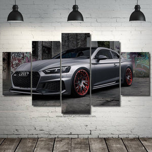 Audi RS5 Canvas 3/5pcs FREE Shipping Worldwide!! - Sports Car Enthusiasts