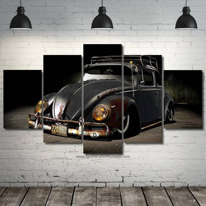VW Beetle Canvas 3/5pcs FREE Shipping Worldwide!! - Sports Car Enthusiasts
