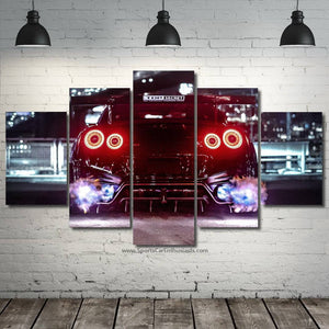 GT-R R35 Canvas FREE Shipping Worldwide!! - Sports Car Enthusiasts
