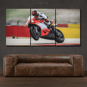Ducati 1299 Superleggera Canvas 3/5pcs FREE Shipping Worldwide!! - Sports Car Enthusiasts