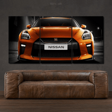 Load image into Gallery viewer, Nissan GT-R R35 Canvas 3/5pcs FREE Shipping Worldwide!! - Sports Car Enthusiasts