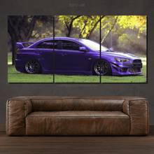 Load image into Gallery viewer, Mitsubishi EVO X Canvas 3/5pcs FREE Shipping Worldwide!! - Sports Car Enthusiasts