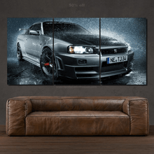 Load image into Gallery viewer, GT-R R34 Canvas 3/5pcs FREE Shipping Worldwide!! - Sports Car Enthusiasts