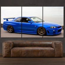 Load image into Gallery viewer, Nissan GT-R R34 Canvas FREE Shipping Worldwide!! - Sports Car Enthusiasts
