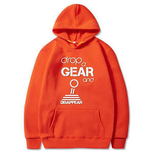 Drop a gear Hoodie FREE Shipping Worldwide!! - Sports Car Enthusiasts