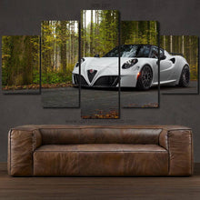 Laden Sie das Bild in den Galerie-Viewer, Alfa Romeo 4c Canvas FREE Shipping Worldwide!! - Sports Car Enthusiasts