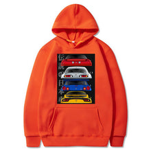 Load image into Gallery viewer, JDM Cars Hoodie FREE Shipping Worldwide!! - Sports Car Enthusiasts