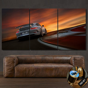 Porsche 911 GT3 RS Canvas FREE Shipping Worldwide!! - Sports Car Enthusiasts