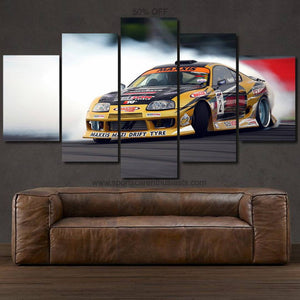 Toyota Supra MK4 Drift Canvas FREE Shipping Worldwide!! - Sports Car Enthusiasts