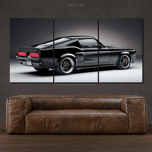 Ford Mustang Canvas 3/5pcs FREE Shipping Worldwide!! - Sports Car Enthusiasts
