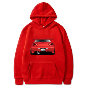 Nissan GTR R34 Skyline Hoodie FREE Shipping Worldwide!! - Sports Car Enthusiasts