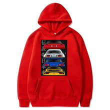 Laden Sie das Bild in den Galerie-Viewer, JDM Cars Hoodie FREE Shipping Worldwide!! - Sports Car Enthusiasts