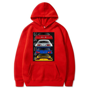 JDM Cars Hoodie FREE Shipping Worldwide!! - Sports Car Enthusiasts