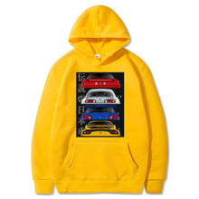 Laden Sie das Bild in den Galerie-Viewer, JDM Cars Hoodie FREE Shipping Worldwide!! - Sports Car Enthusiasts