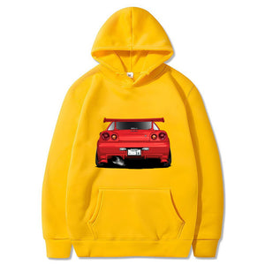 Nissan GTR R34 Skyline Hoodie FREE Shipping Worldwide!! - Sports Car Enthusiasts