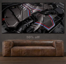 Load image into Gallery viewer, BMW M5 Engine Canvas 3/5pcs FREE Shipping Worldwide!! - Sports Car Enthusiasts