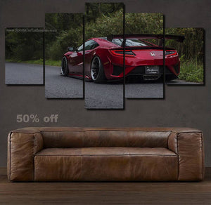NSX Canvas 3/5pcs FREE Shipping Worldwide!! - Sports Car Enthusiasts