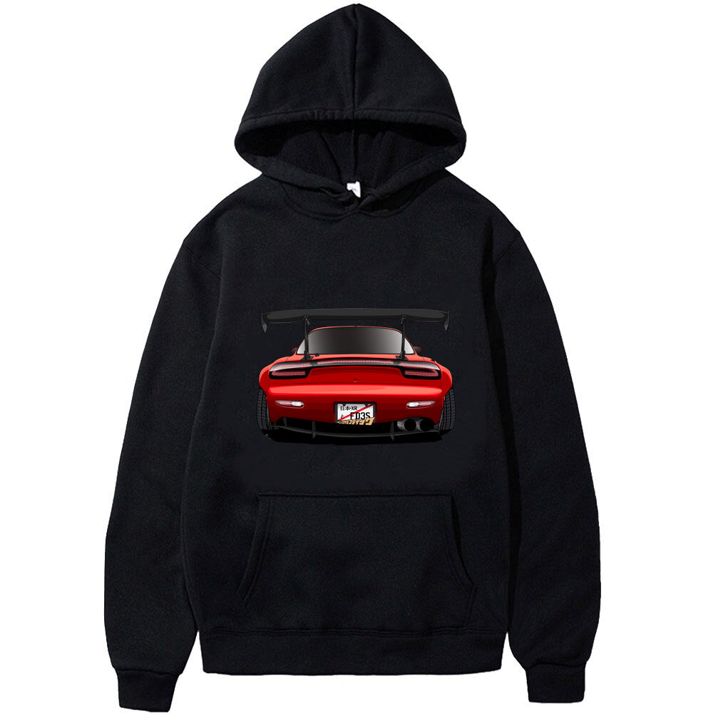 Mazda RX7 Hoodie FREE Shipping Worldwide!! - Sports Car Enthusiasts