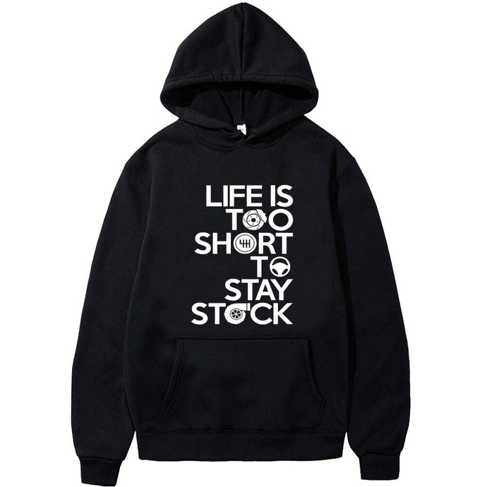 Life is to short Hoodie FREE Shipping Worldwide!! - Sports Car Enthusiasts