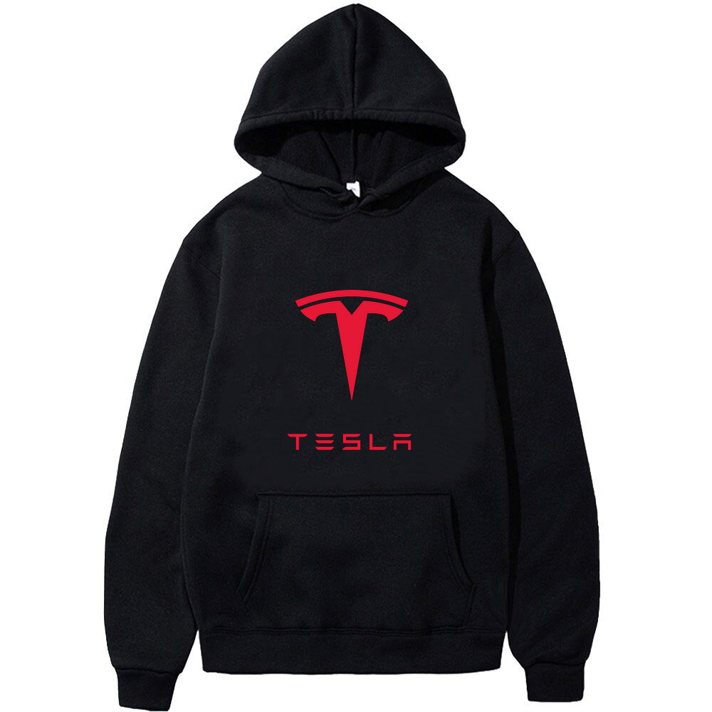 Tesla Hoodie FREE Shipping Worldwide!! - Sports Car Enthusiasts