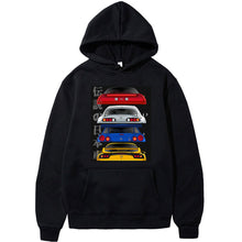 Laden Sie das Bild in den Galerie-Viewer, JDM Cars Hoodie FREE Shipping Worldwide!! - Sports Car Enthusiasts