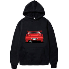 Laden Sie das Bild in den Galerie-Viewer, Nissan GTR R34 Skyline Hoodie FREE Shipping Worldwide!! - Sports Car Enthusiasts