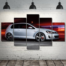 Laden Sie das Bild in den Galerie-Viewer, VW Golf GTI Canvas 3/5pcs FREE Shipping Worldwide!! - Sports Car Enthusiasts