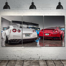 Laden Sie das Bild in den Galerie-Viewer, GT-R R35 Liberty Walk Canvas 3pcs FREE Shipping Worldwide!! - Sports Car Enthusiasts